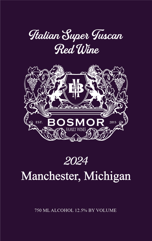 American Red Wine Super Tuscan Style